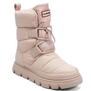 Women's Moon Lug Sole Insulated Waterproof Snow Booties